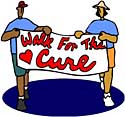 Walk for the Cure cartoon