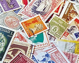 international postage stamps