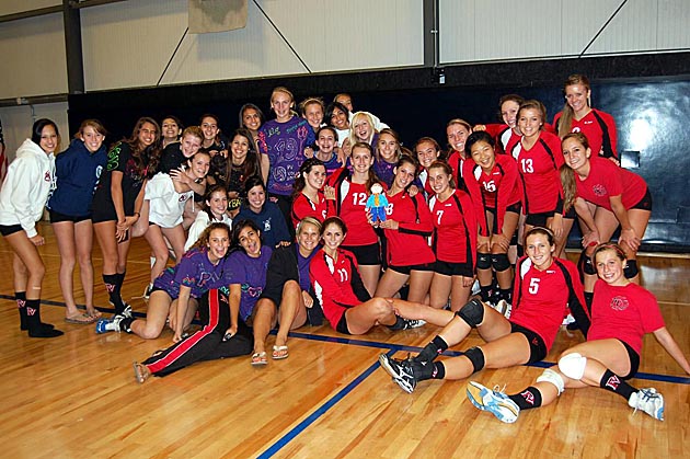 PVHS Girls' Volleyball Team 2009