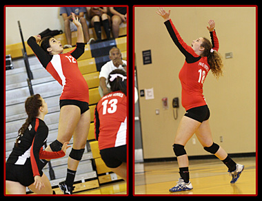 PVHS Girls' Volleyball 09/17/2008