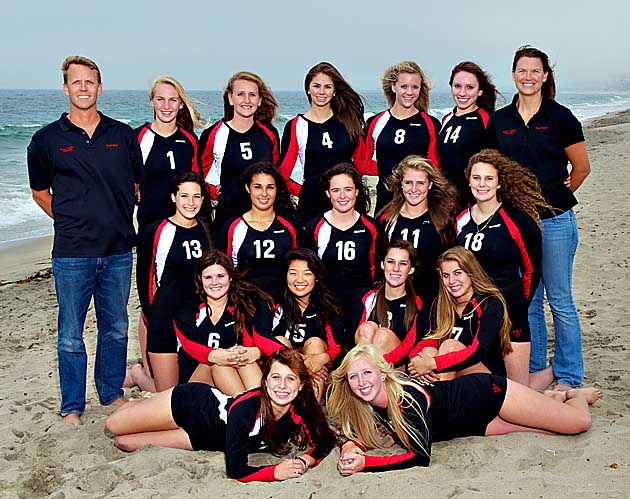 PVHS Girls' Volleyball Team 2010