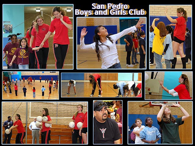 Boys & Girls Club of Los Angeles Harbor Volleyball Clinic