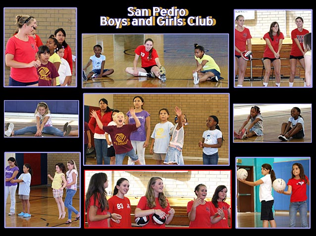 Boys & Girls Club of Los Angeles Harbor Volleyball Clinic