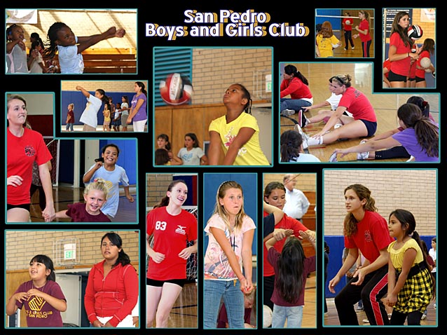 Boys & Girls Club of Los Angeles Harbor Volleyball Clinic