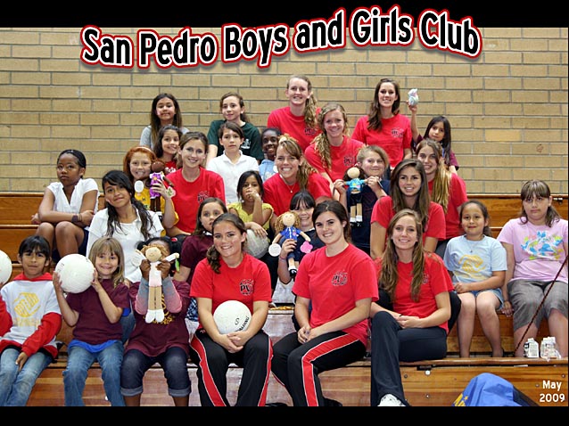 Boys & Girls Club of Los Angeles Harbor Volleyball Clinic