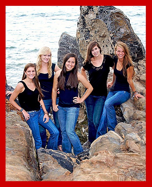 PVHS Girls' Volleyball Seniors 2008-2009