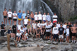 PVHS Cross Country at Mammoth Training