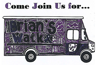 Brian's Wlak bus graphic