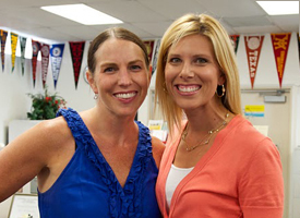 Jama Maxfield and Kristin Huber, Activities Directors